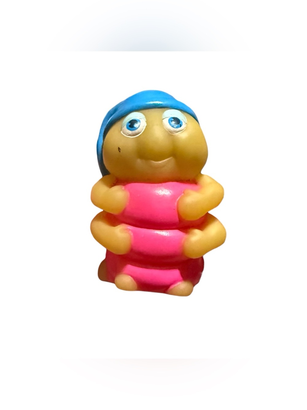 Vintage Playskool Glo Worm Bug Friends Snugbug Finger Puppet 80s Hasbro